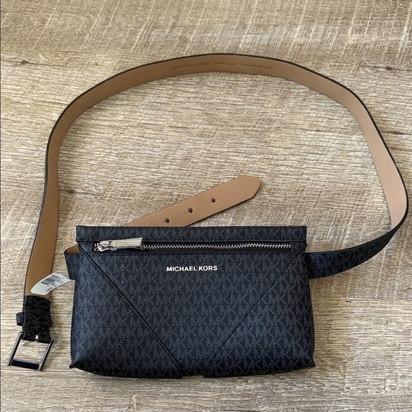 Michael Kors Handbags - Michael Kors Monogram Belt Bag Size L/XL